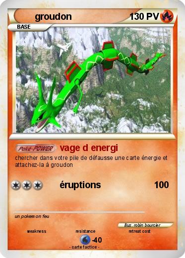 Pokemon groudon