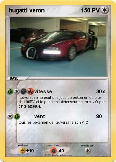 Pokemon bugatti veron