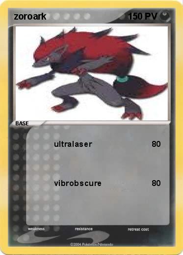 Pokemon zoroark