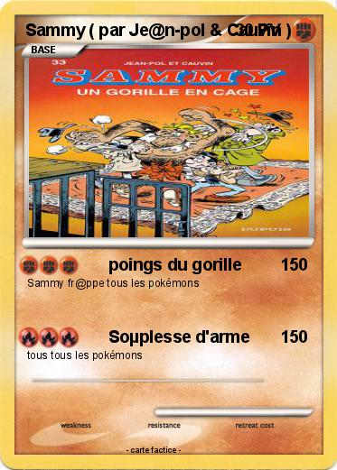 Pokemon Sammy ( par Je@n-pol & Cauvin )