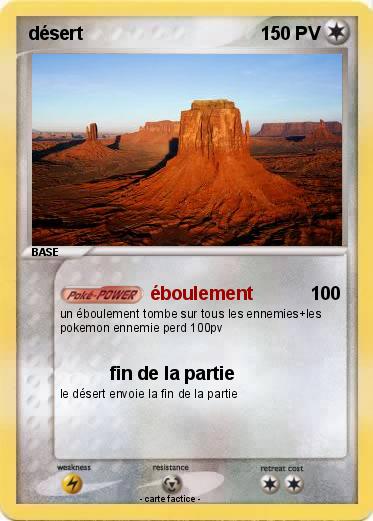 Pokemon désert