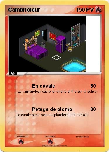 Pokemon Cambrioleur