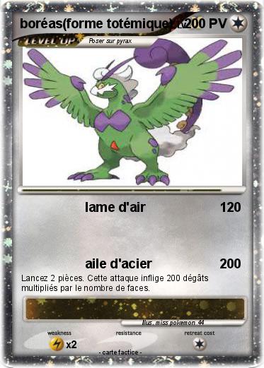 Pokemon boréas(forme totémique)