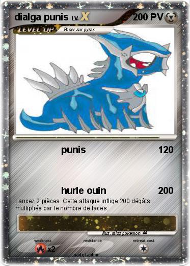 Pokemon dialga punis