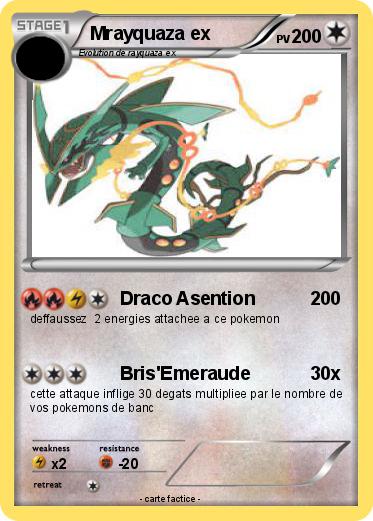 Pokemon Mrayquaza ex
