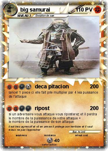 Pokemon big samurai