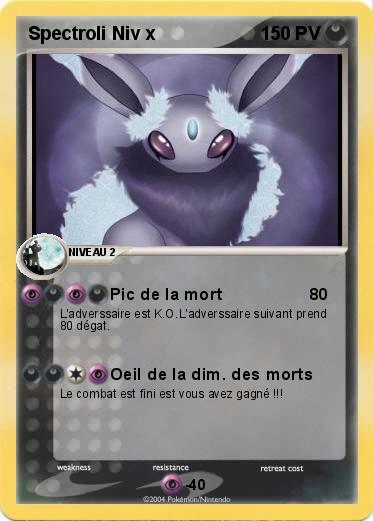 Pokemon Spectroli Niv x