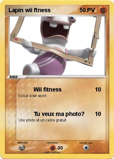 Pokemon Lapin wii ftness