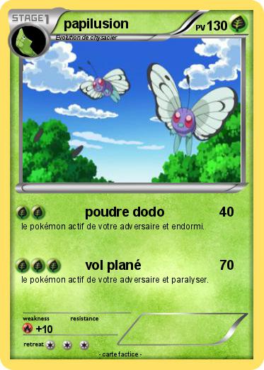 Pokemon papilusion