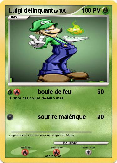 Pokemon Luigi délinquant