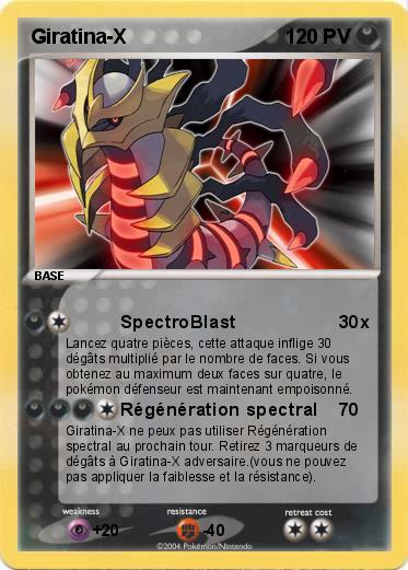 Pokemon Giratina-X