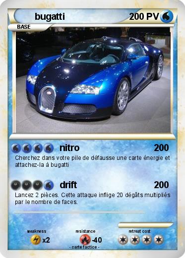 Pokemon bugatti