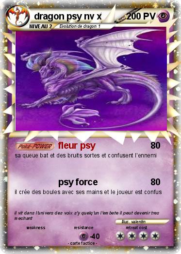 Pokemon dragon psy nv x
