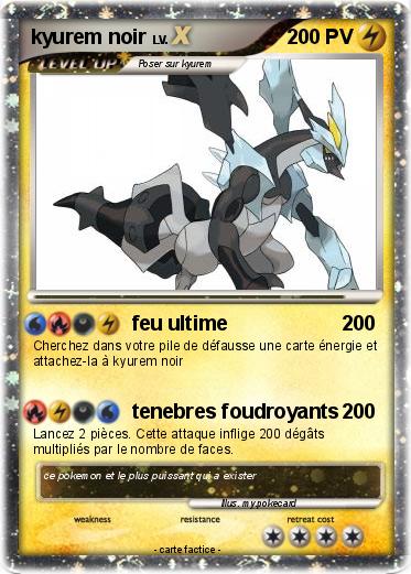 Pokemon kyurem noir