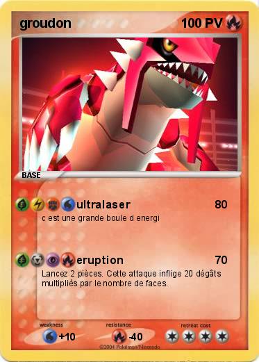 Pokemon groudon
