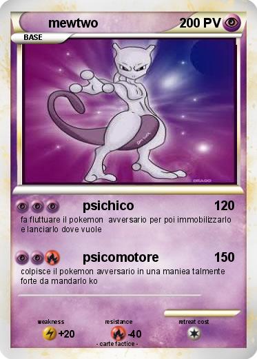 Pokemon mewtwo