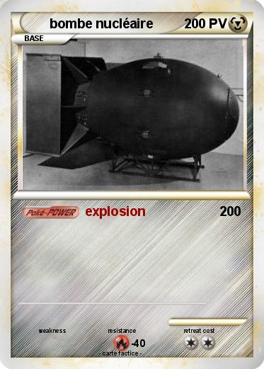 Pokemon bombe nucléaire