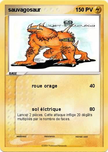 Pokemon sauvagosaur