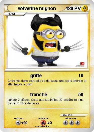 Pokemon volverine mignon