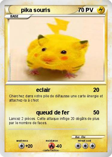 Pokemon pika souris