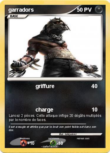 Pokemon garradors