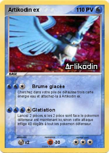 Pokemon Artikodin ex