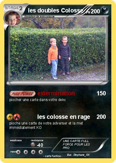 Pokemon les doubles Colosse