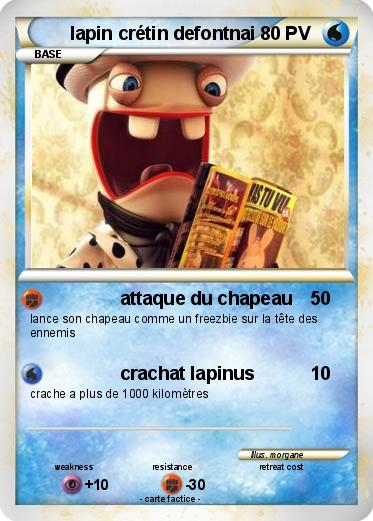 Pokemon lapin crétin defontnai