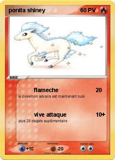 Pokemon ponita shiney