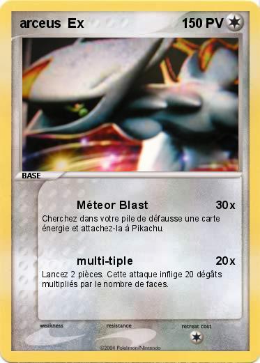 Pokemon arceus  Ex