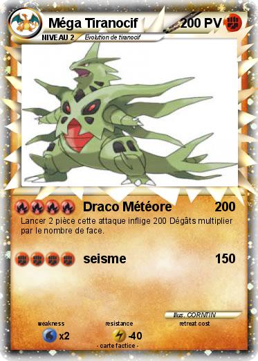 Pokemon Méga Tiranocif