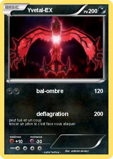 Pokemon Yvetal-EX