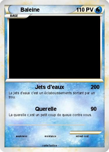 Pokemon Baleine