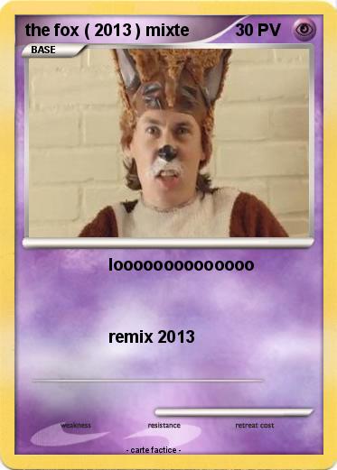 Pokemon the fox ( 2013 ) mixte