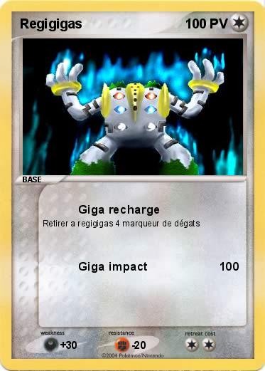 Pokemon Regigigas