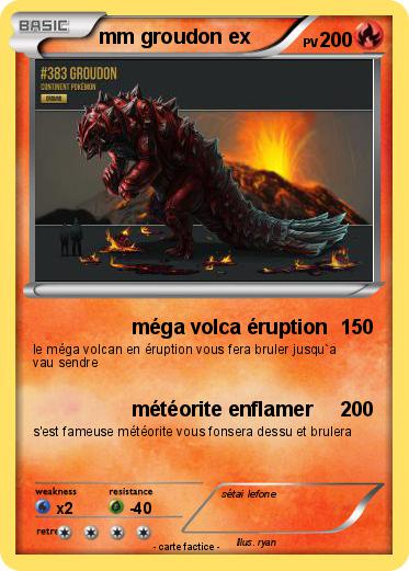 Pokemon mm groudon ex