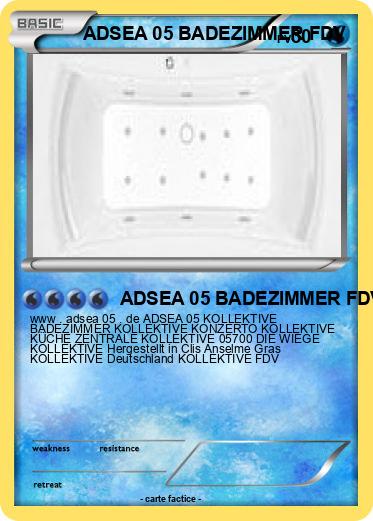 Pokemon ADSEA 05 BADEZIMMER FDV