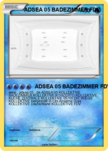 Pokemon ADSEA 05 BADEZIMMER FDV