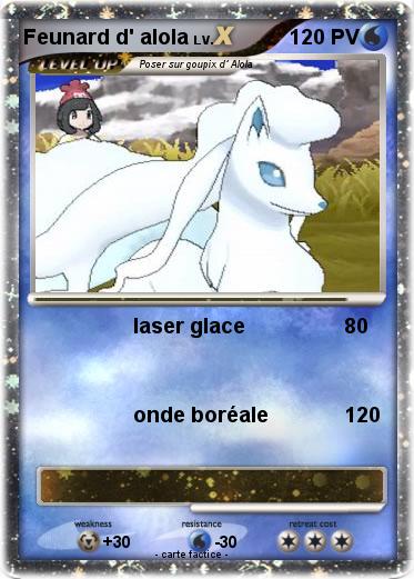 Pokemon Feunard d' alola