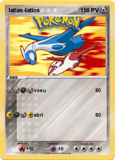 Pokemon latias-latios
