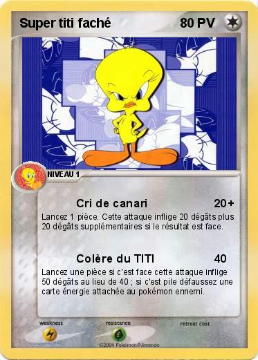 Pokemon Super titi faché