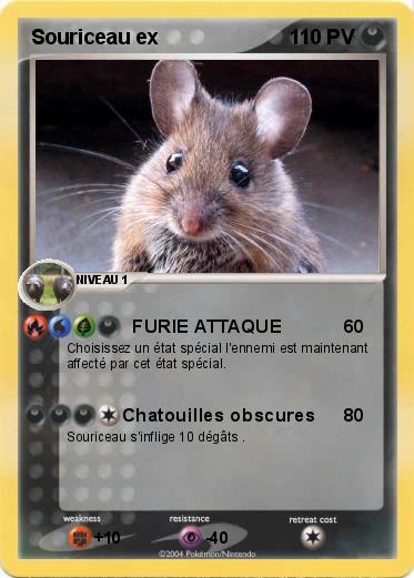 Pokemon Souriceau ex