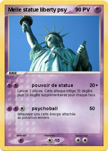 Pokemon Melle statue liberty psy