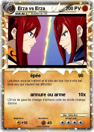 Pokemon Erza vs Erza