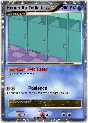 Pokemon Homer Au Toillette