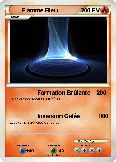 Pokemon Flamme Bleu