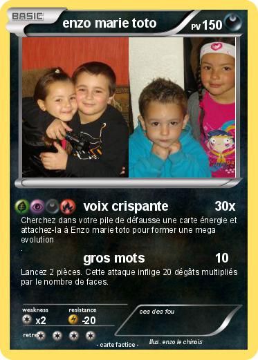 Pokemon enzo marie toto