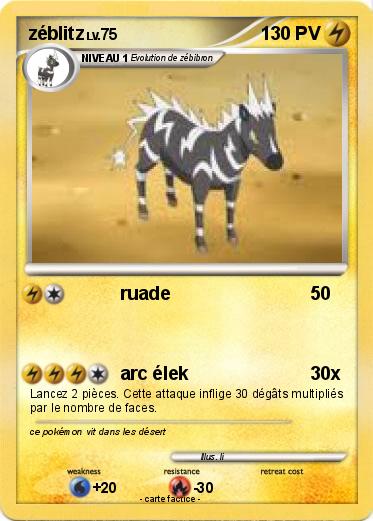 Pokemon zéblitz
