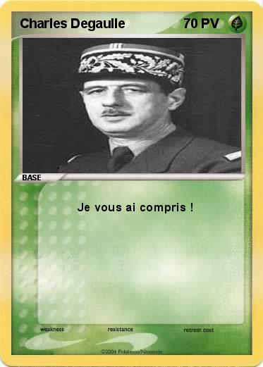 Pokemon Charles Degaulle