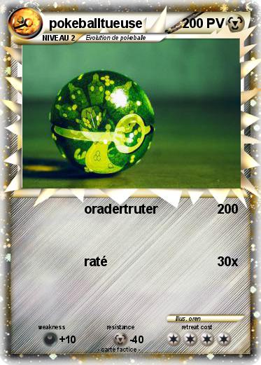 Pokemon pokeballtueuse